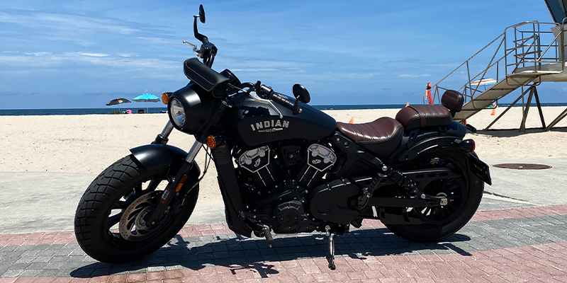 Indian Scout Bobber Rental Fort Lauderdale