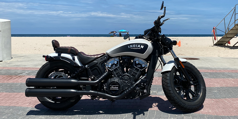 Indian Scout Bobber Rental Fort Lauderdale