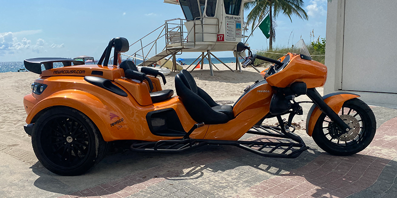 Rewaco Trike Rental Fort Lauderdale